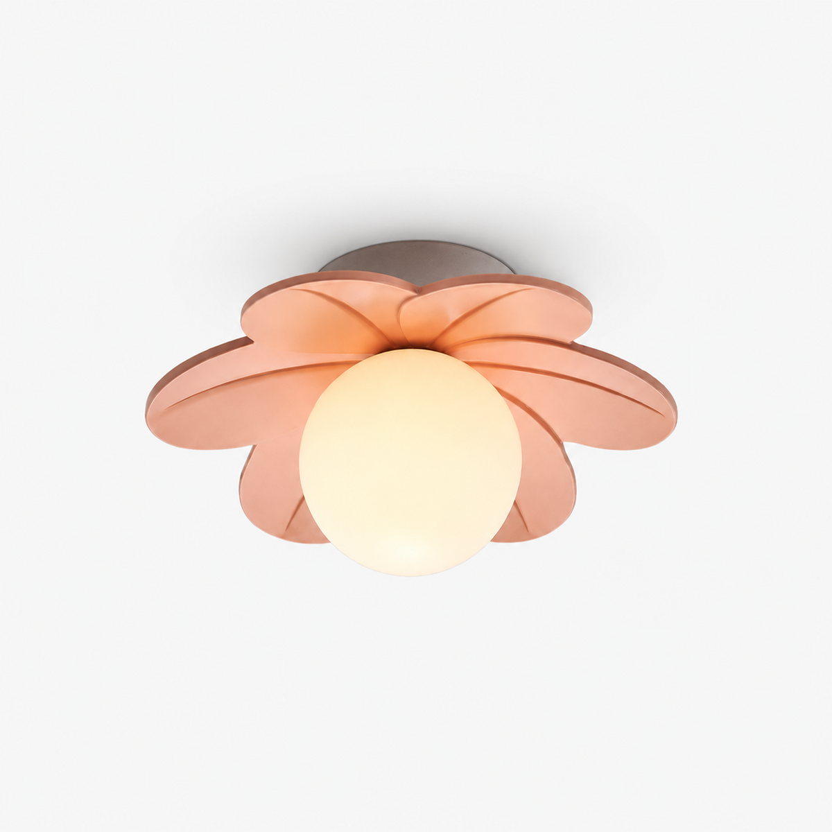 Petal Bloom Flush Mount Ceiling Light Floral LED Fixture