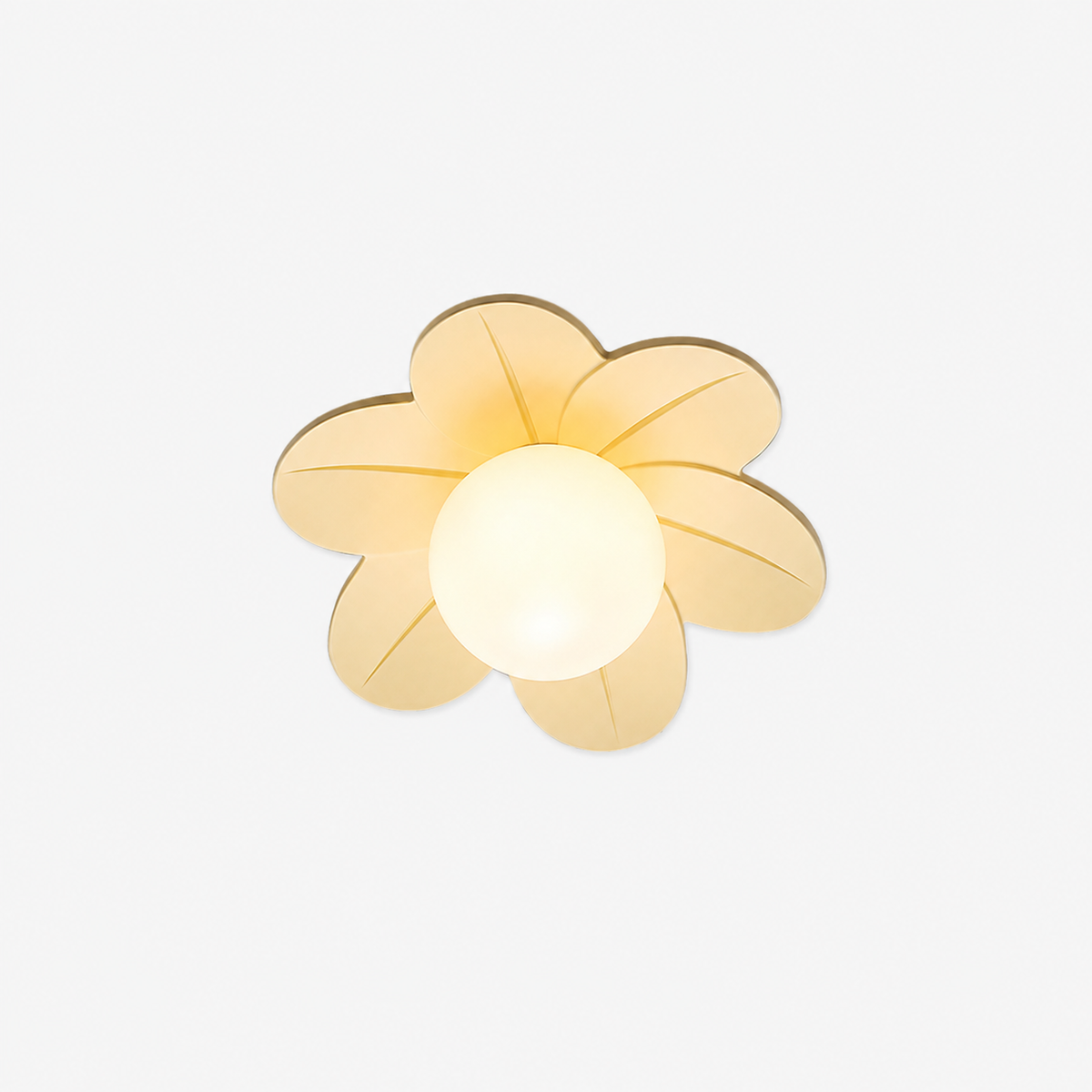 Petal Bloom Flush Mount Ceiling Light Floral LED Fixture