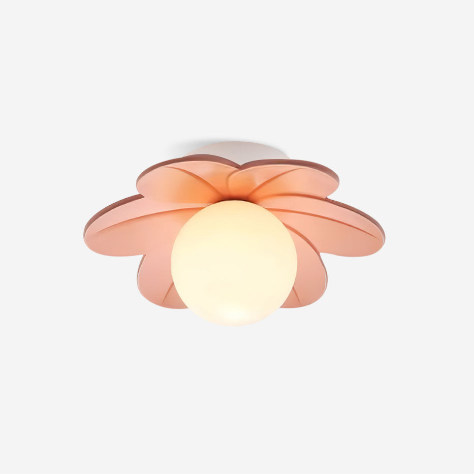 Petal Bloom Flush Mount Ceiling Light Floral LED Fixture