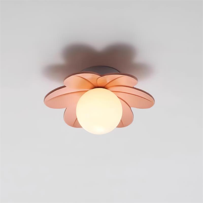Petal Bloom Flush Mount Ceiling Light Floral LED Fixture