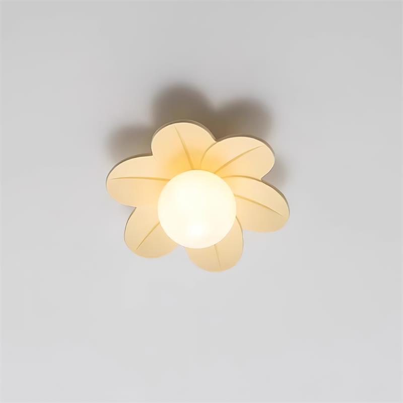 Petal Bloom Flush Mount Ceiling Light Floral LED Fixture